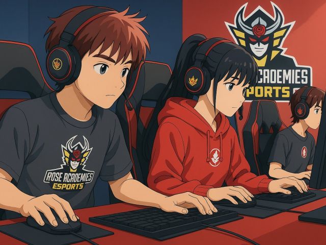 Rose Esports league anima style players