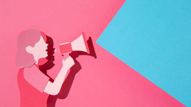 a graphic image showing the importance of communicating one's rights